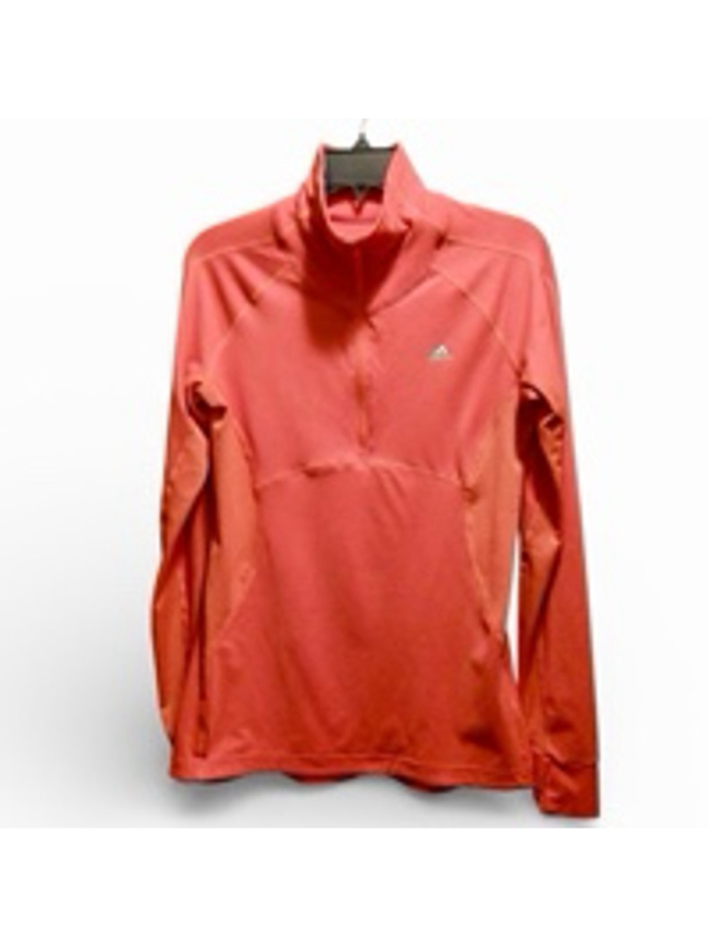 Adidas Women's Climalite Quarter-Zip Pink Pullover M INV449 h